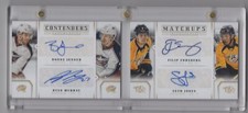 2013-14 PANINI BOOKLET ROOKIE AUTO /99 FILIP FORSBERG SETH JONES MURRAY JENNER