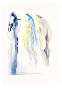 Divine Comedy Paradise 9 by Salvador Dali A4 Art Print - Picture 1 of 1