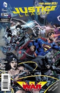 JUSTICE LEAGUE #22 Combo Pack Variant with Polybag VOL 2 DC COMICS 2013 EB3A