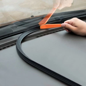 1.6M Car Dashboard Gap Filling Sealing Strip Rubber Trim Black Car-Accessories - Bild 1 von 12