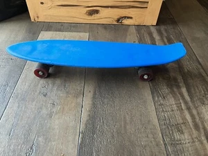 Vintage Skateboard 1970s Nash Skateboard Blue Plastic Board - Picture 1 of 17