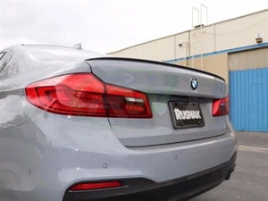 Lackiert Splitter Glanz BMW G30 5er Limousine 2017-2022 Kofferraum Lippe Spoiler UK - Bild 1 von 5