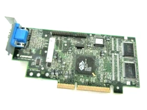 COMPAQ ATI Rage Pro Turbo AGP 166871-001 Rev C retro Gaming PC Video Card - Picture 1 of 4