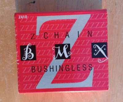 NOVO KMC Z410 Corrente de Bicicleta Única ou 3 Velocidades ou Cubo Interno 1/2" X 1/8" Preto - Imagem 1 de 4