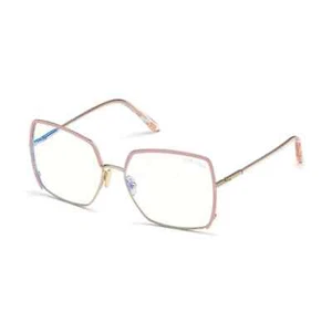 Nuevas gafas geométricas auténticas Tom Ford FT5668-B/V 072 - Imagen 1 de 2