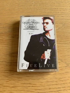 George Michael & Queen - With Lisa Stansfield - Five Live EP Cassette - Picture 1 of 3