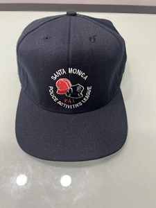 Vintage Santa Monica Police Activities League Hat Made In USA Wool Hat - Picture 1 of 15