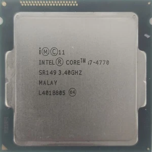 SR149 Intel Core i7-4770 @ 3.40 GHz CPU Processors Quad Core - Tested - Afbeelding 1 van 2