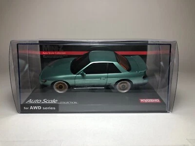 KYOSHO Mini-z Body NISSAN SILVIA K's (S13) with Aero Kit Lime Green MZP431GT - Image 1 of 4