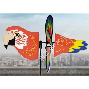 PREMIER DESIGNS KITES PARROT PETITE WIND SPINNER YARD GARDEN DECOR PD24952 - Picture 1 of 3