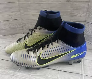 Rare Nike Mercurial Victory VI 6 DF Neymar Racer Blue Black Chrome Size 9 Uk - Bild 1 von 17