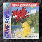 Black Bass Lure Fishing (Nintendo Game Boy Color, 1999) GBC CIB Complete In Box