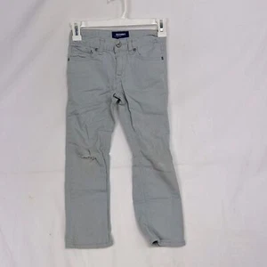 Old Navy Kids Skinny Jeans Denim Pants Belt Loop Zip Blue Size 6 Regular #0253 - Picture 1 of 5
