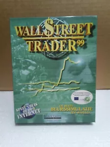 Wall Street Trader 99, PC Big Box, New not Sealed, Dutch Version incl News Paper - Picture 1 of 8