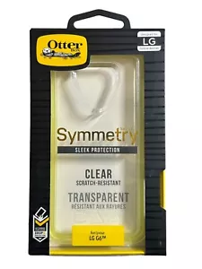 OtterBox Symmetry Transparent Case for LG G6 - Scratch Resistant Drop Protection - Picture 1 of 3