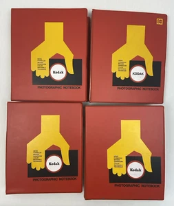 Lote de 4 cuadernos fotográficos Kodak vintage - Imagen 1 de 5