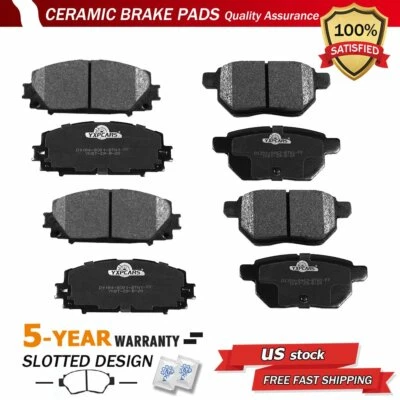 Pastilla de freno delantera y trasera de cerámica para Toyota Prius 2011-2017 Lexus CT200h 2010-2020 Foto 1 de 4