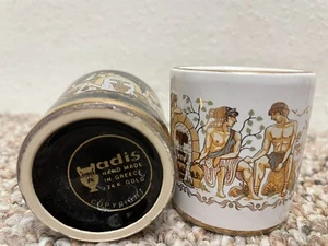 Adis Handmade in Greece 24k Gold Schnapsgläser 2" - Bild 1 von 6
