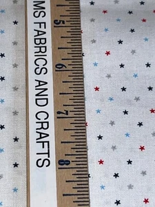 MODA Star Spangled Banner 100% cotton fabric by the yard 36x44 QOV 24106 38M - Picture 1 of 8