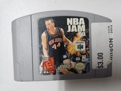 NBA Jam 99 Nintendo 64 N64 Game Cartridge Only TESTED - Image 1 of 2