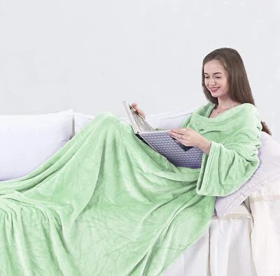 Ärmeldecke Lazy TV Blanket Wohndecke Kuscheldecke Decke mit Ärmeln 150x180cm - Bild 1 von 2