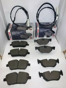 Pastillas de freno delanteras y traseras y sensor para BMW Serie 1 E81 E82 E87 E88 2004-2013 - Imagen 1 de 6