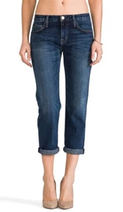 Current/Elliott 161063 Women's Cotton Blend Boyfriend Jeans Blue Sz. 26 - Picture 1 of 2