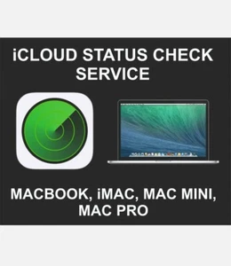 Vérification de l'état iCloud pour Macbook, iMac, Pro, Mini - Photo 1 sur 1