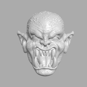 Orc Warrior v2 cabeza personalizada para Mythic Legions y otras figuras de acción de fantasía - Imagen 1 de 1