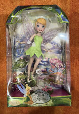 Tinker Bell Porcelain Doll Disney Fairy Collectible 2007 Brass Key Keepsakes New