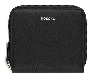 Billetera ROECKL Ella Zip Around Wallet M negra nueva - Imagen 1 de 1
