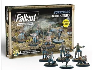FALLOUT WASTELAND WARFARE: SURVIVOR GHOUL SETTLERS New - Picture 1 of 1