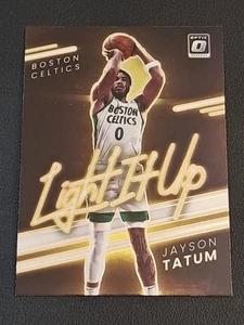 Jayson Tatum - Light It Up 2021-21 Panini Donruss Optic #9 Basketball Card - Picture 1 of 2
