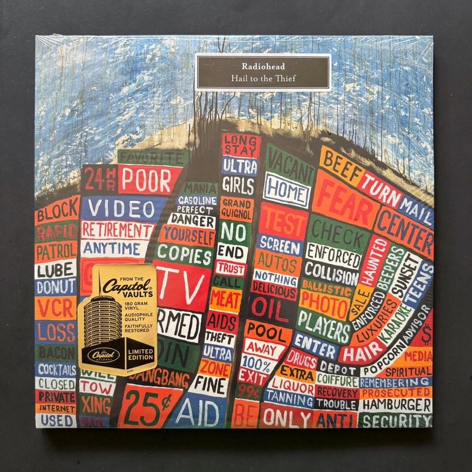 Hail to the Thief [Limited Edition] [LP] by Radiohead (Vinyl, Jun-2003, Capitol/EMI Records)