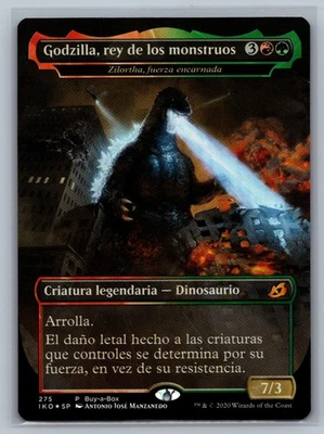 MTG SPANISH Buy-A-Box Promos Godzilla, King of the Monsters - Zilortha #275 Foil - Image 1 of 2