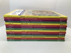 Hard Cover Better Homes And Garden Easy Everyday Recipe Book  Full Set Of 15 - Picture 1 of 19