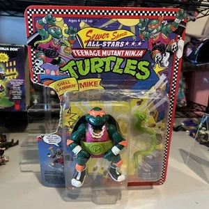 Teenage Mutant Ninja Turtles Shell Slammin' Mike Sewer Sports All-Stars 1991 - Picture 1 of 6