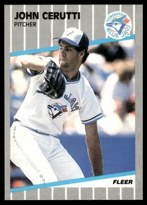 1989 Fleer John Cerutti Toronto Blue Jays #228 Pack Fresh - Image 1 of 2