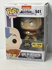 Funko Pop! Avatar Aang On Air scooter 541 CHASE Hot Topic Exclusive - Picture 1 of 6
