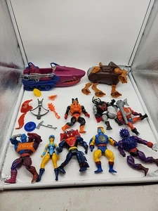 Vintage He-man Motu Lot Two Bad Hordak Manyenna Sy-klone Snout Stinkor Figures  - Picture 1 of 23