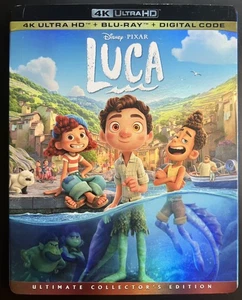 LUCA (2021) - 4K Ultra HD UHD disc only (No Blu-ray or Digital Copy) - Imagen 1 de 3
