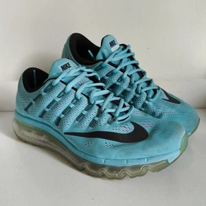 Womens NIKE AIR MAX 2016 Blue Trainers Size 6 UK - Picture 1 of 9