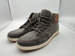 GH Bass & Co-Barstow Boots-Lace Up Shoes Gray With Brown-Men's Size 13-713287K36 - Picture 1 of 15