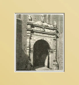 PIACENZA.Palazzo dei Landi-Pietra. In Passepartout 1888 - Bild 1 von 1