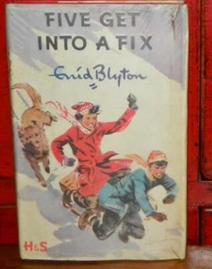 Five Get Into A Fix by Enid Blyton Illustrated By Eileen A. Soper  1962 - Picture 1 of 4