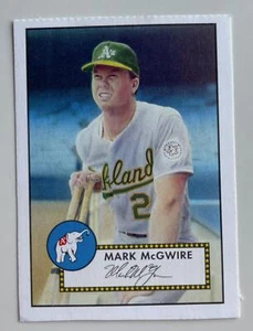 1991 Topps Magazine #TM 34 Mark McGwire Oakland Athletics Baseball Card - Picture 1 of 2