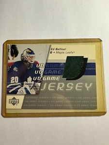 K152,391 - 2001-02 Upper Deck Game Jerseys #GJEB Ed Belfour G - Picture 1 of 1