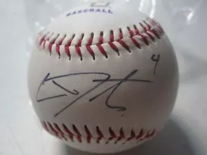 CADE DOUGHTY # 4 LSU TIGERS LOGO BASEBALL SINGLE SIGNED SWEET SPOT BLUE JAYS⚾🔥 - Picture 1 of 2