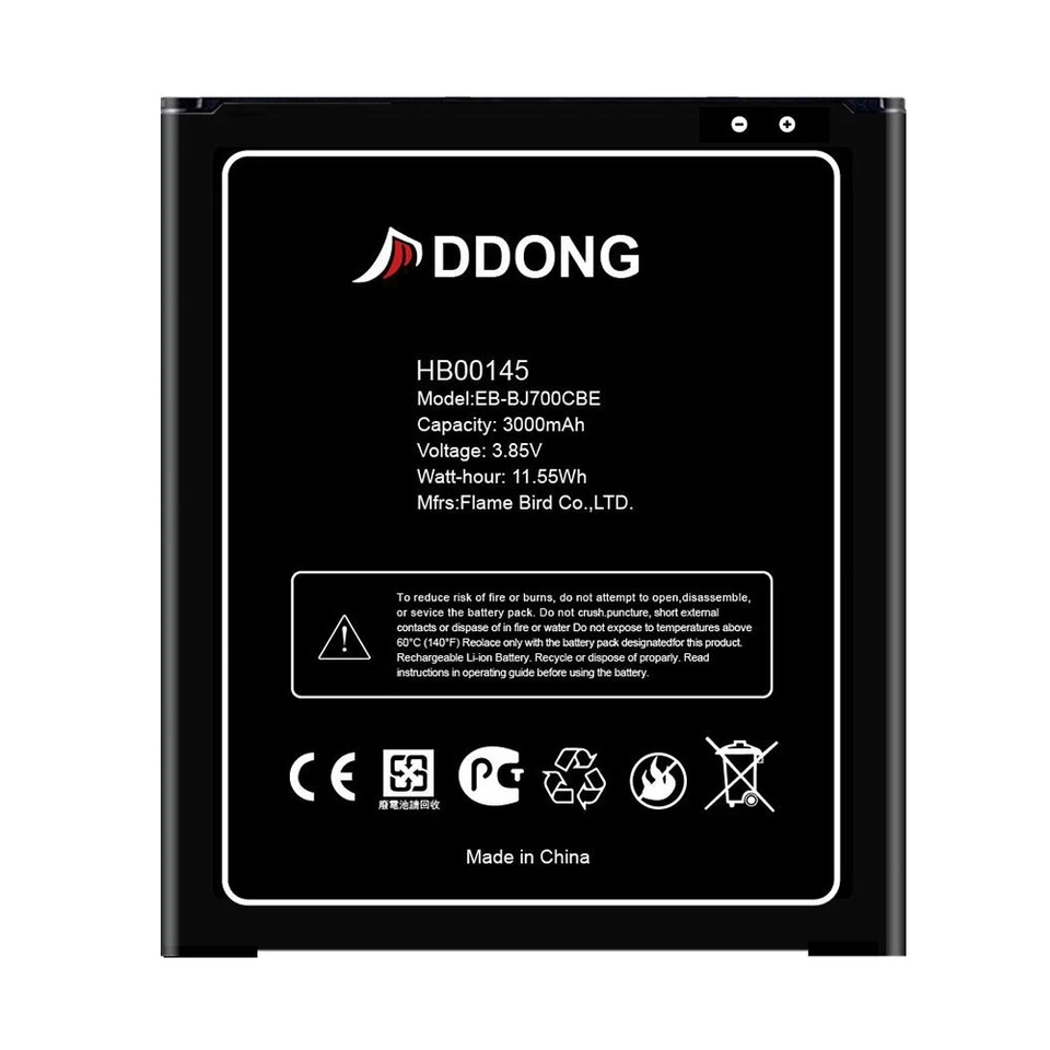 适用于三星 Galaxy On7 SM-G6000 替换电池 EB-BJ700CBE/C/U/F NFC — 第 1/1 张图片