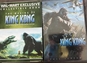 King Kong Walmart Exclusive The Making of King Kong Book DVD Set Like New - Picture 1 of 3